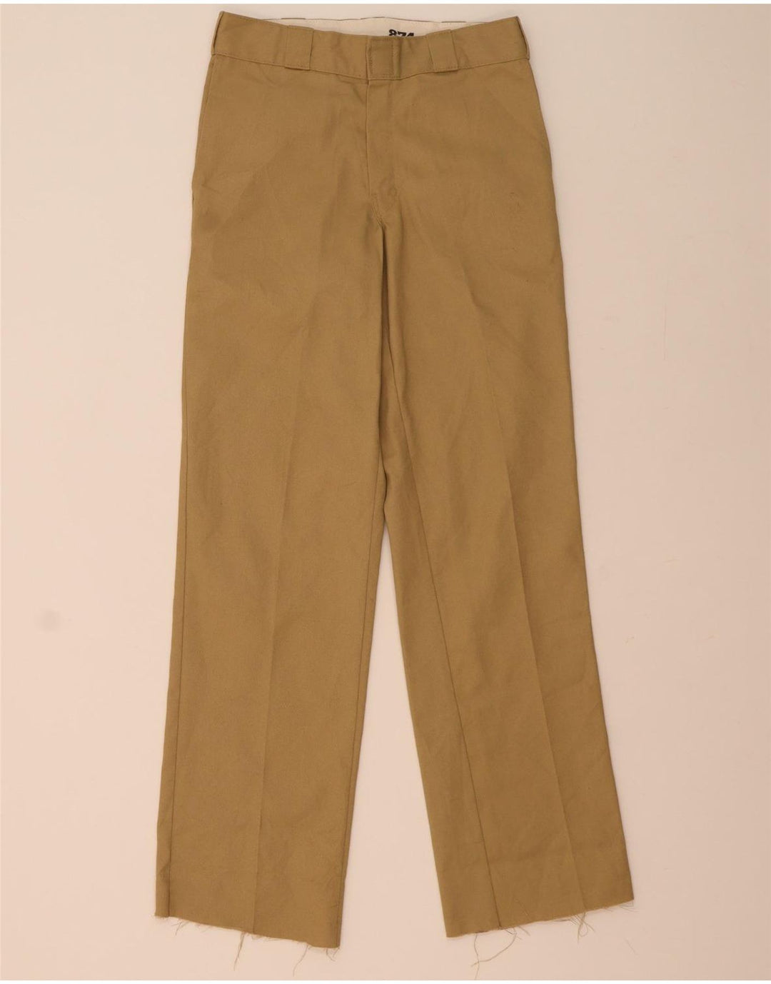 Pantaloni chino dritti da uomo Dickies W30 L32 poliestere marrone