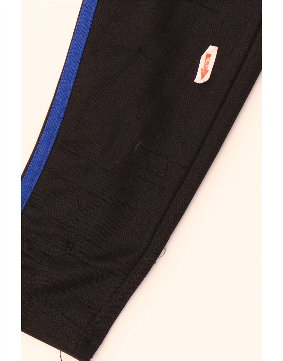 Pantaloni da tuta Adidas Aeroready da uomo piccoli in poliestere color block nero