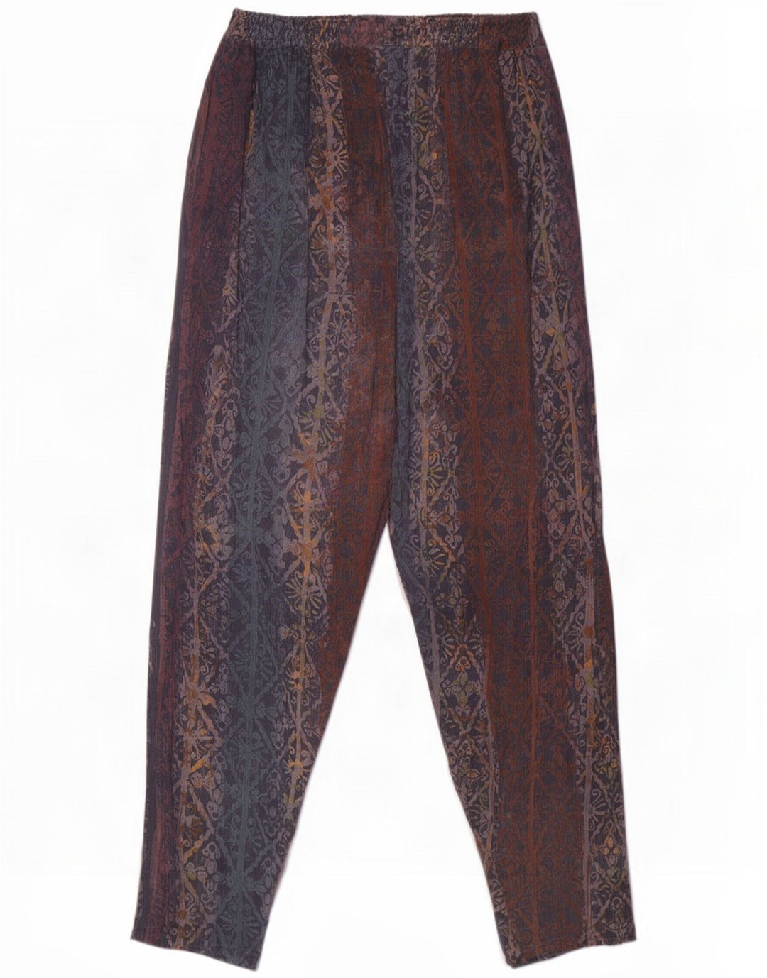 Kaliyana Pantaloni Harem da donna con motivo astratto piccoli W28 L29 Multicolori
