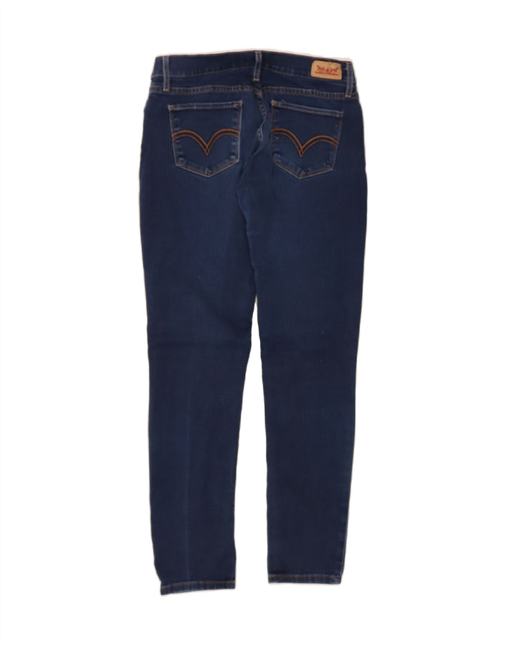 LEVI'S Womens Skinny Jeans W29 L32 Navy Blue Cotton Vintage Levi's and Second-Hand Levi's from Messina Hembry 