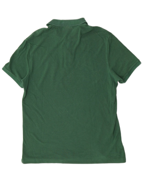 Polo da uomo slim fit Lacoste taglia 6 XL in cotone verde