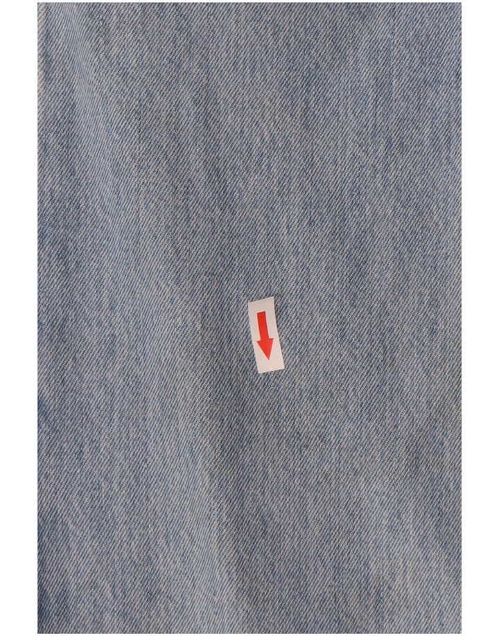 Jeans dritti da uomo Levi's W34 L30 in cotone blu