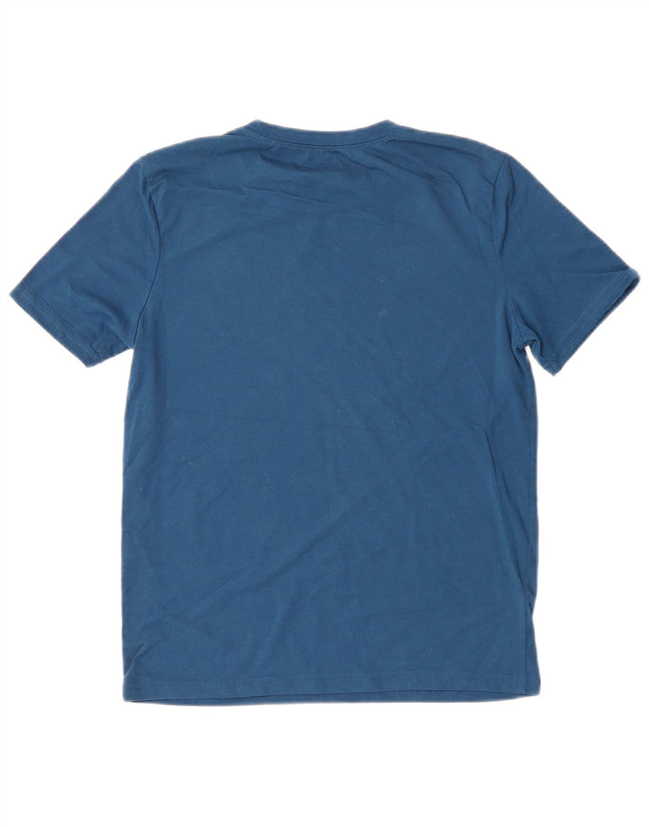 T-shirt da ragazzo Russell Athletic Top 14-15 anni XL poliestere blu