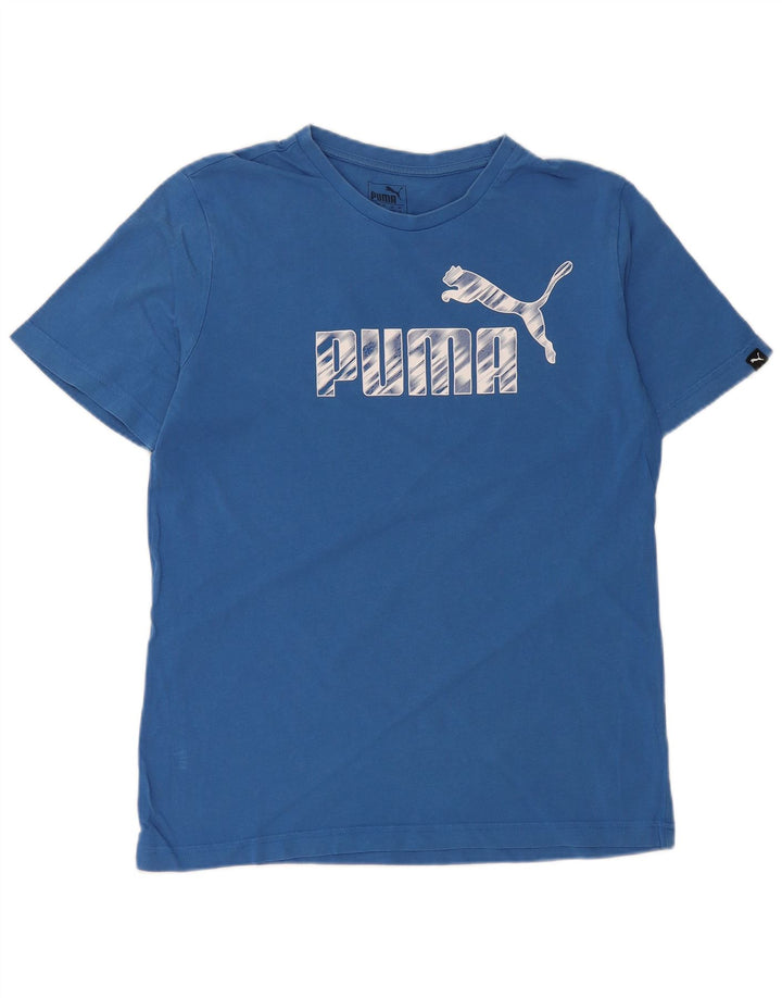 Maglietta grafica da uomo Adidas Top piccola blu