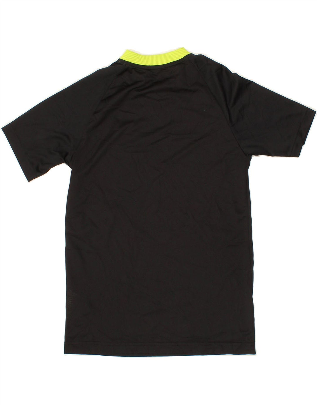ADIDAS Boys T-Shirt Top 11-12 Years Black Polyester Vintage Adidas and Second-Hand Adidas from Messina Hembry 