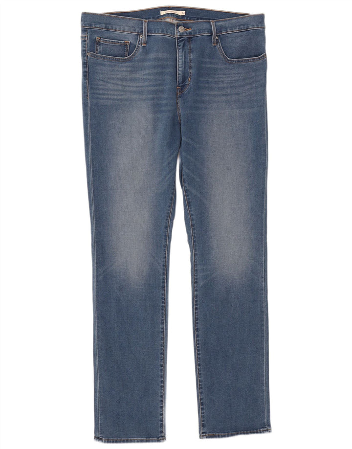 Levi's Donna 312 Shaping Slim Jeans W34 L32 Cotone Blu
