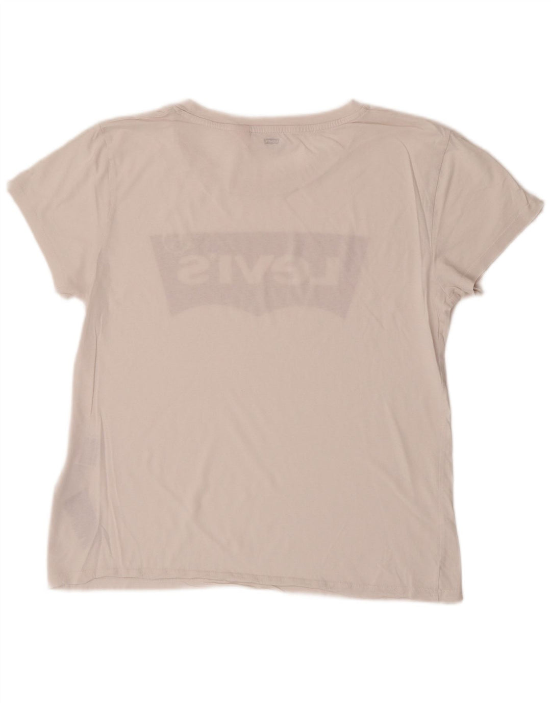 T-shirt grafica da uomo Levi's Top grande in cotone bianco