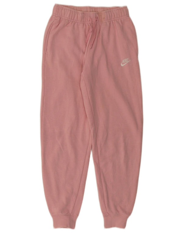 Pantaloni da tuta da donna Nike Joggers UK 6 XS cotone rosa