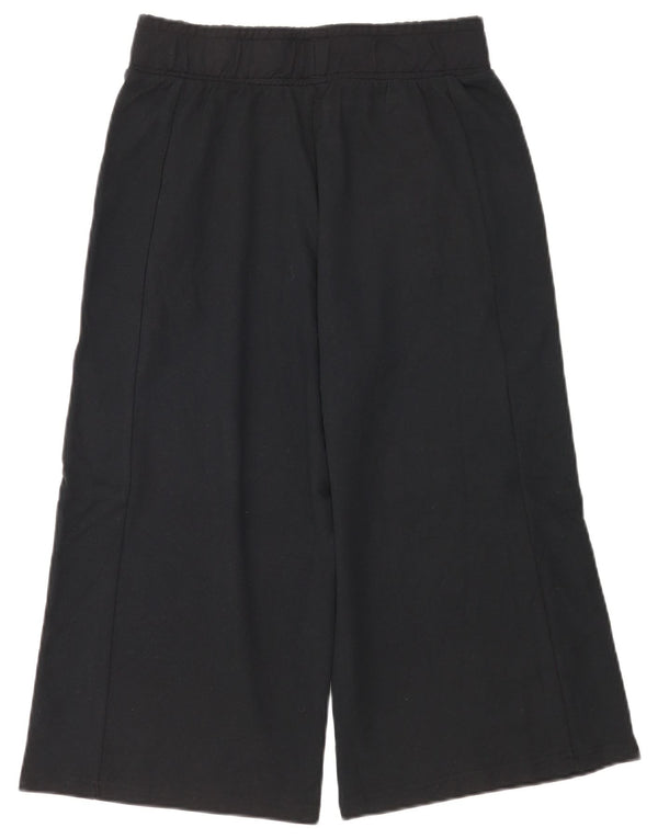 Pantaloni della tuta Puma da donna Capri UK 10 Small Blu Navy Cotone