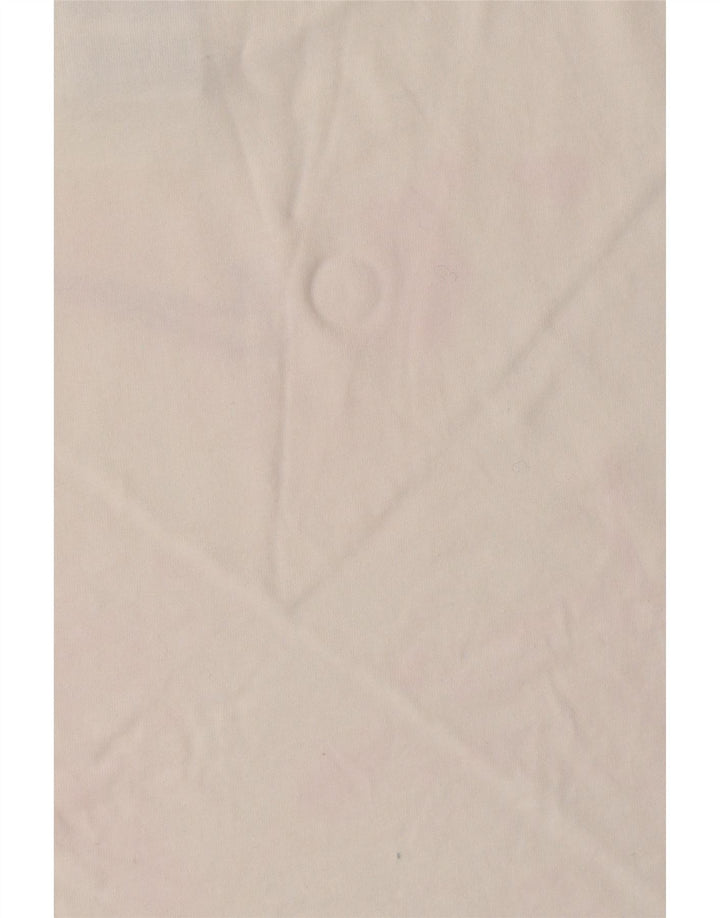 NIKE T-shirt grafica corta da donna, vestibilità ampia, UK 10, piccola, cotone bianco