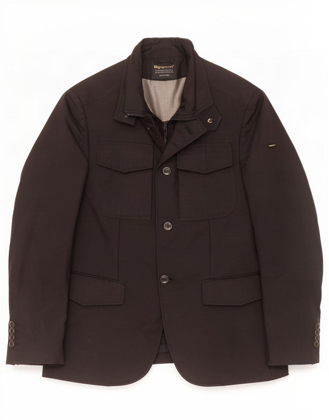 Refrigiwear Giacca Sixty Utility Uomo IT 48 Medium Nera Poliammide
