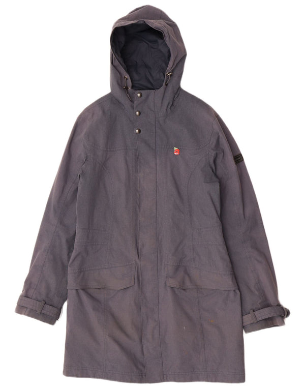 Impermeabile con cappuccio da donna Berghaus UK 12 blu medio in poliammide
