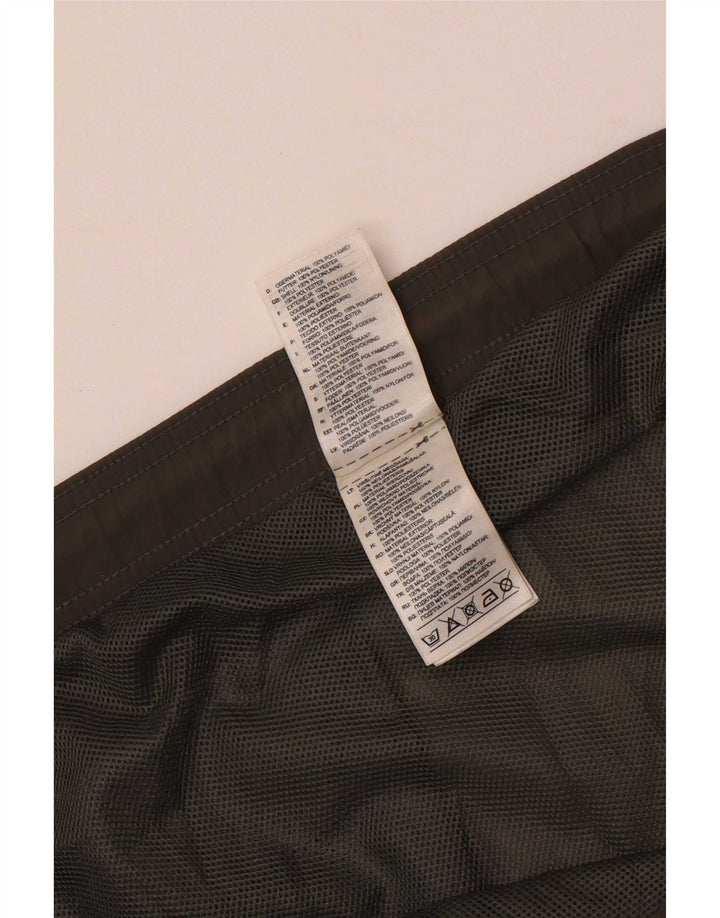 Pantaloncini da bagno da uomo Adidas 2XL nylon color block grigio