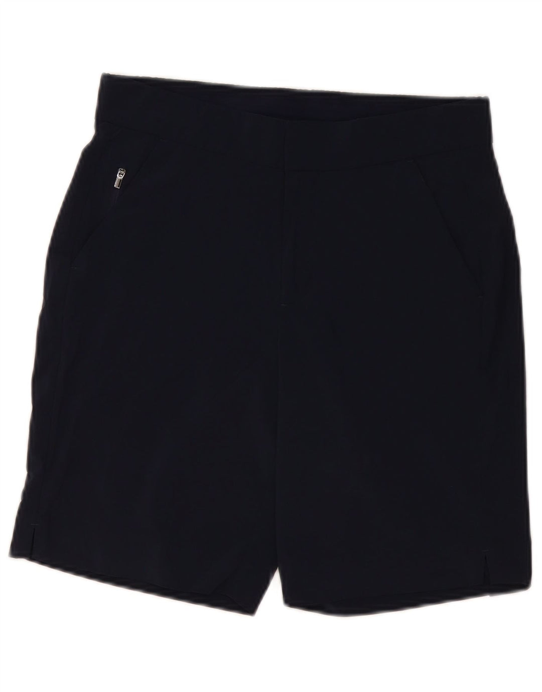 Pantaloncini chino da donna ATHLETA US 2 XS W30 poliestere blu navy