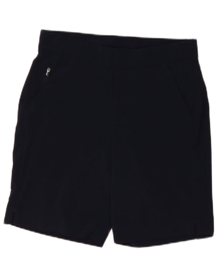 Pantaloncini chino da donna ATHLETA US 2 XS W30 poliestere blu navy