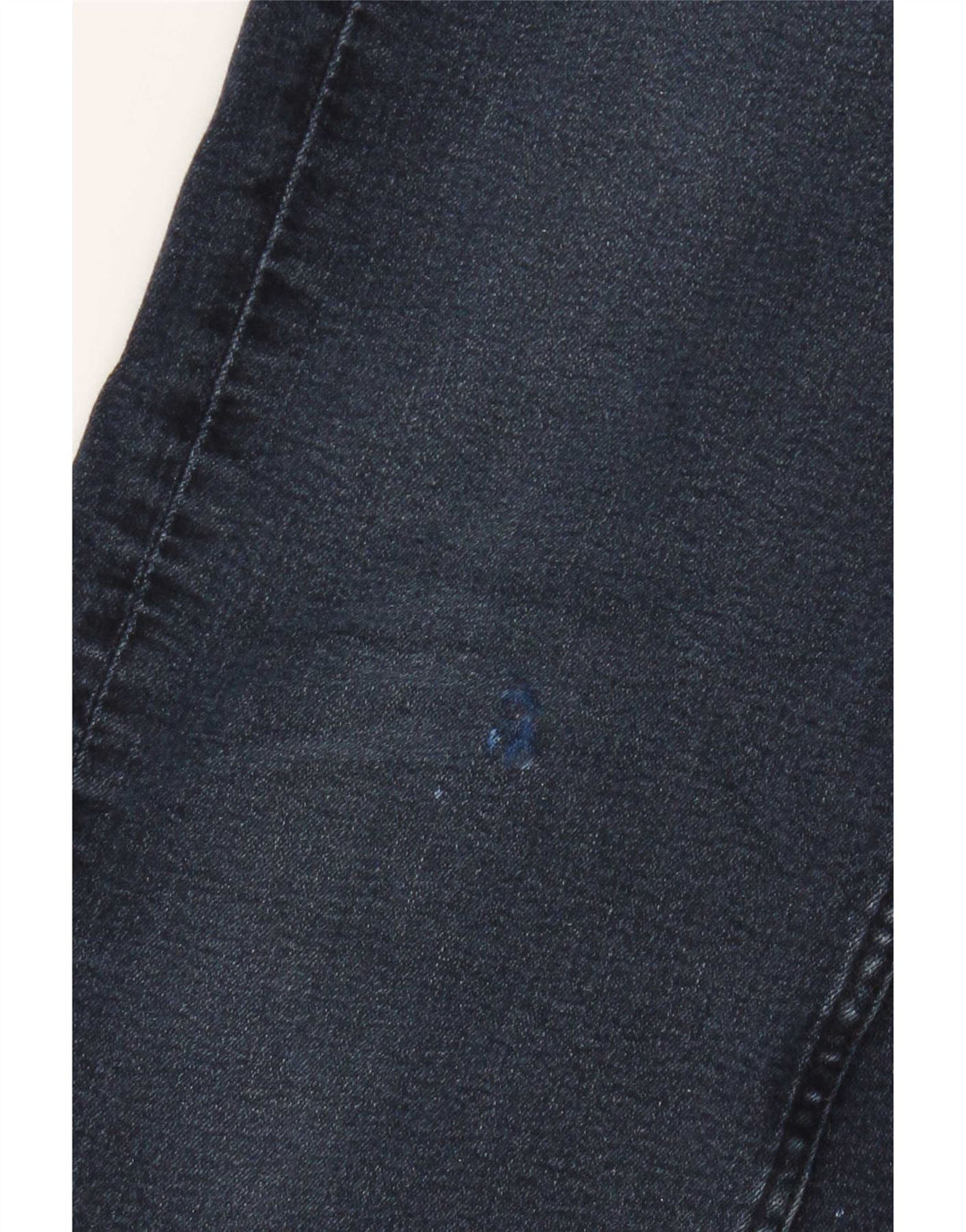 Jeans dritti da donna Marks & Spencer UK 10 piccoli W30 L27 blu navy