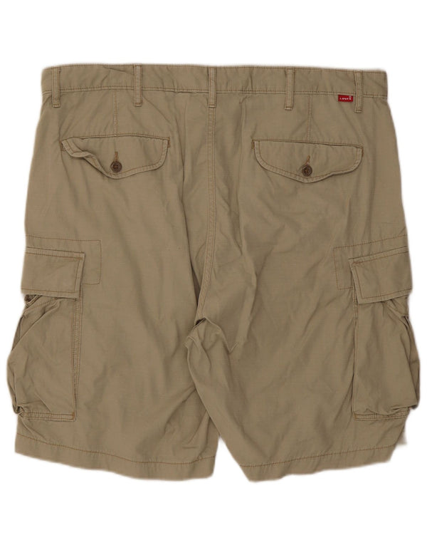 Pantaloncini cargo da uomo Levi's W38 XL in cotone beige