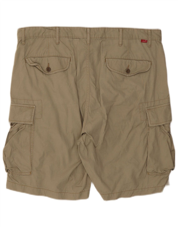 Pantaloncini cargo da uomo Levi's W38 XL in cotone beige