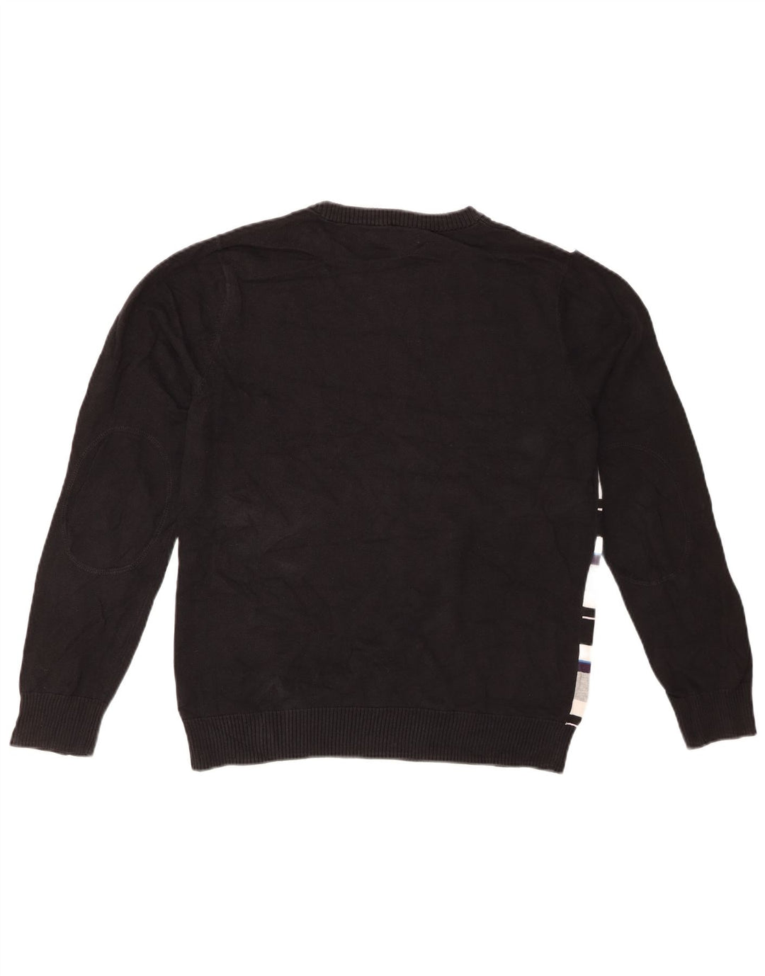 Maglione maglione girocollo da bambino Jack & Jones 15-16 anni in cotone a righe nere