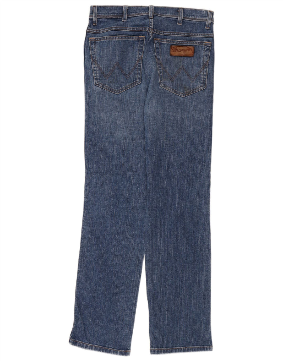 Jeans dritti elasticizzati Texas Wrangler da uomo W30 L32 cotone blu