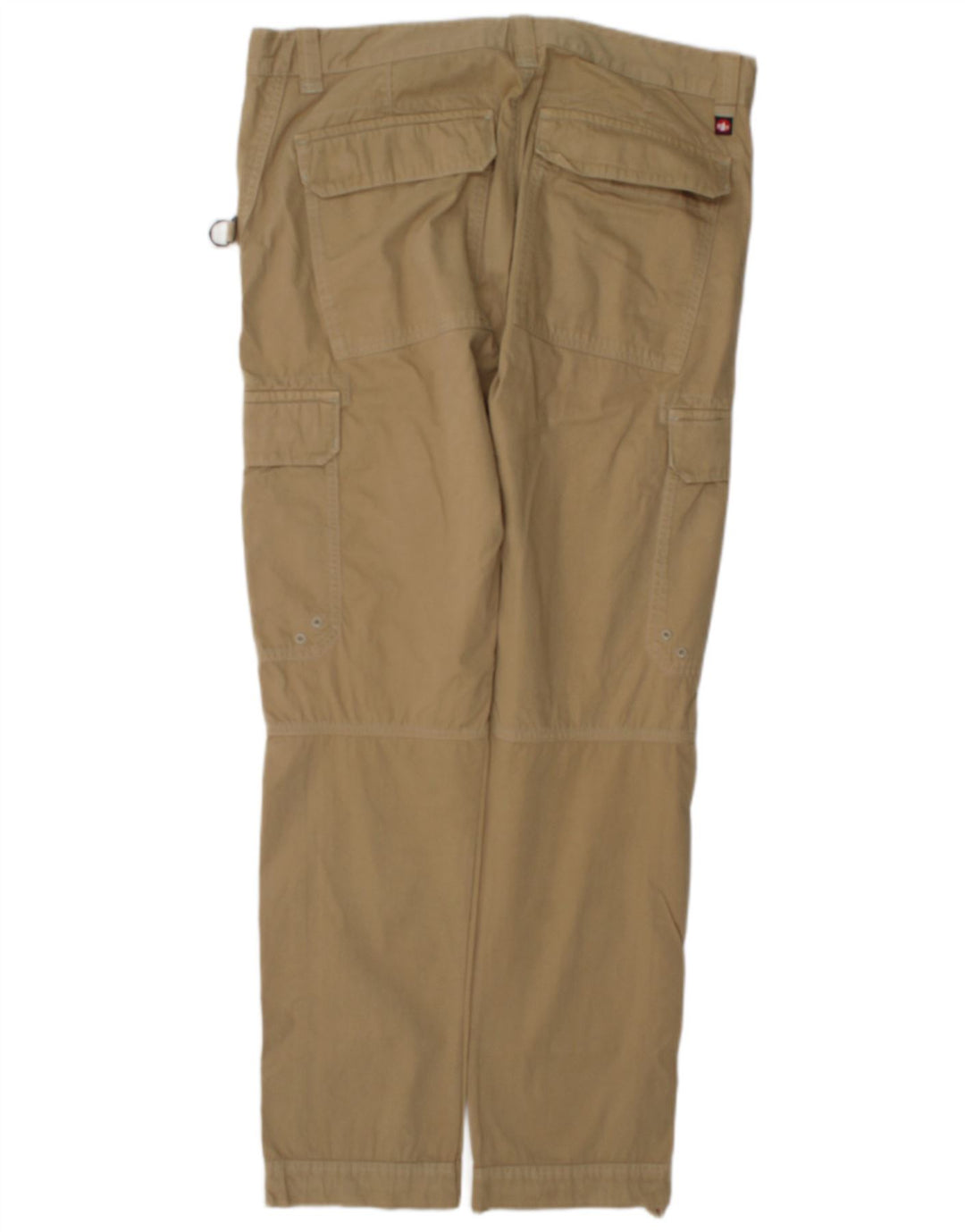Pantaloni cargo dritti da uomo Murphy & Nye W36 L32 in cotone beige