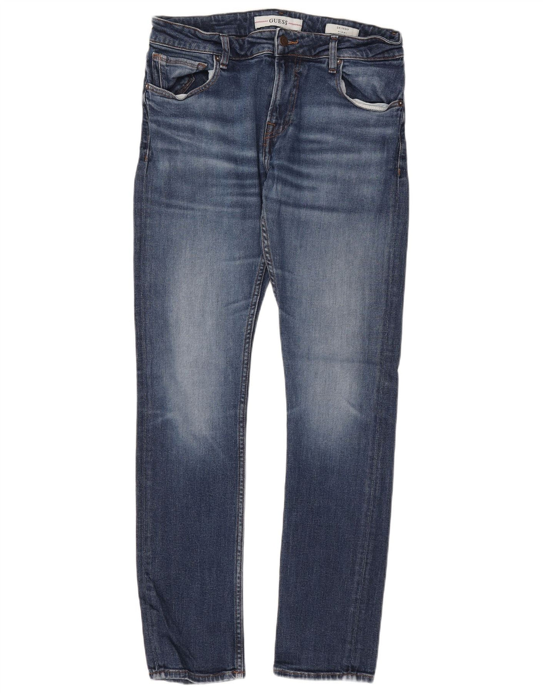 Jeans GUESS Donna Miami Skinny W34 L31 Cotone Blu