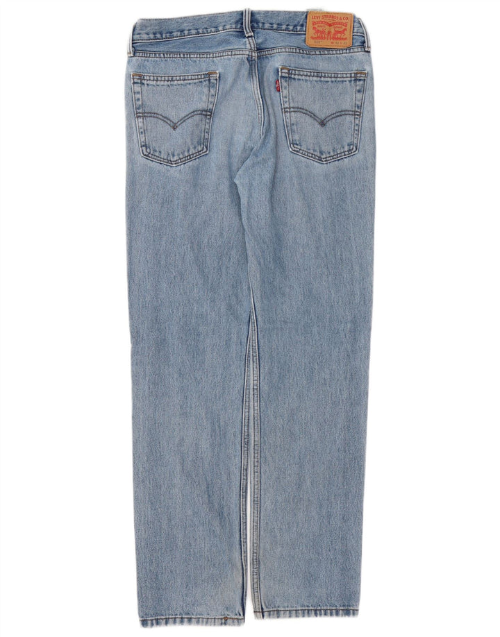 LEVI'S Jeans dritti da uomo 514 W32 L32 cotone blu