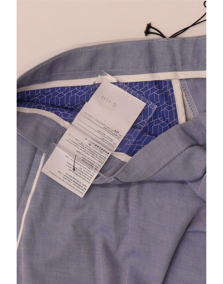 Pantaloni chino slim da uomo Hugo Boss W34 L33 Blu