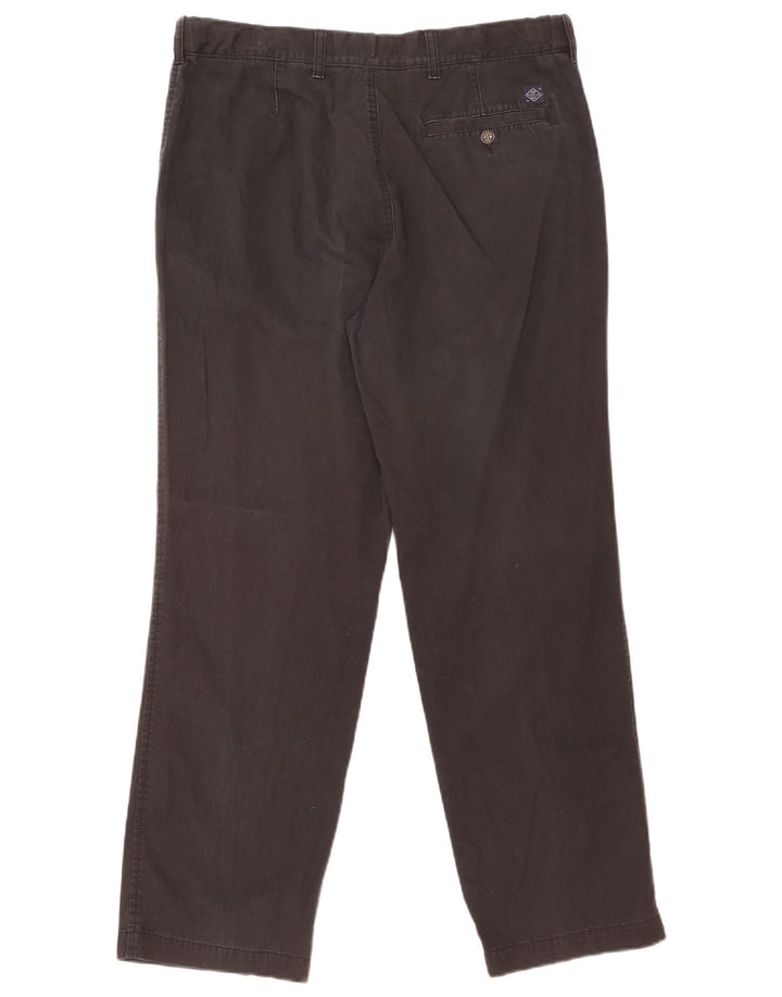 Pantaloni chino regolari da uomo Marks & Spencer W36 L31 cotone nero
