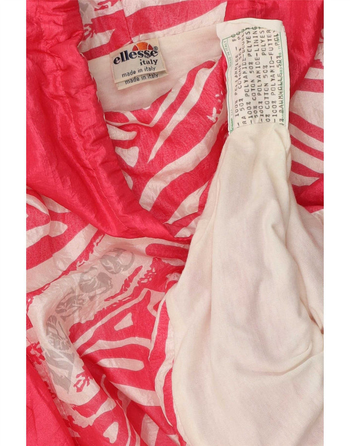 Giacca da ginnastica da donna Ellesse Pullover UK 22 3XL Rosa Stampa animalier