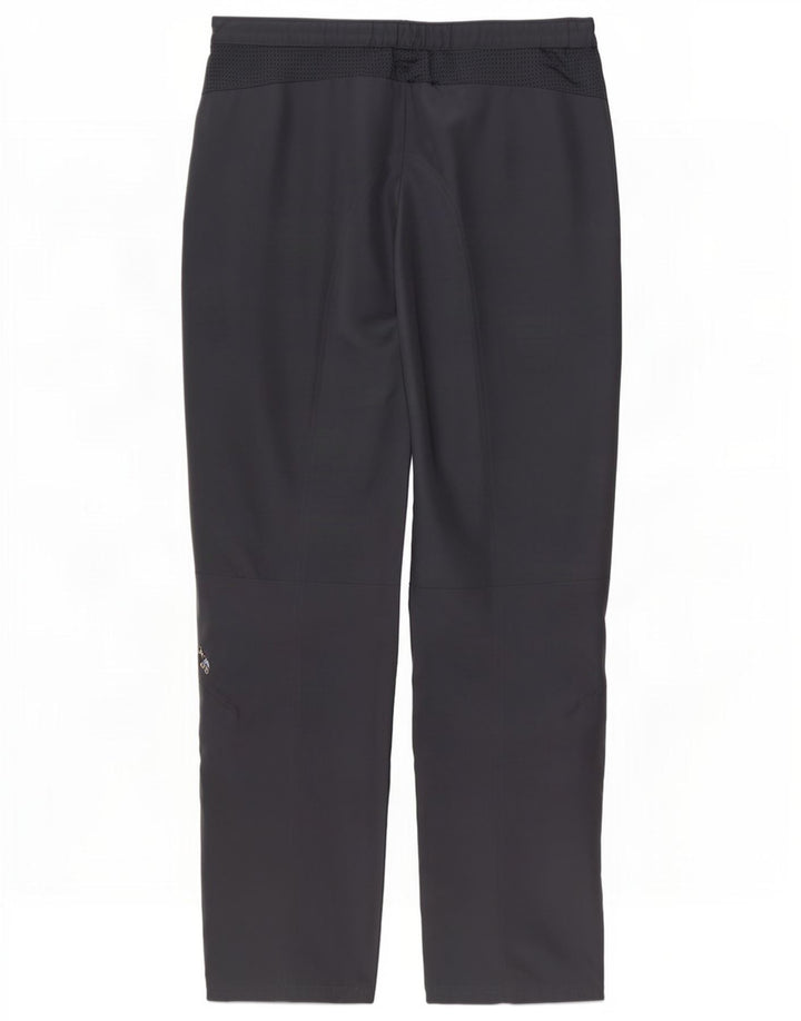Pantaloni Adidas da donna Clima Proof Windbreaker UK 12 Poliestere grigio medio