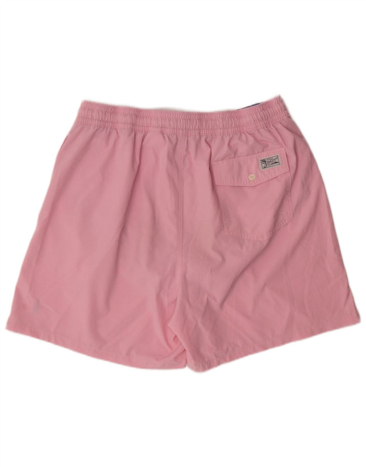 POLO RALPH LAUREN Pantaloncini da bagno da uomo 2XL Poliestere rosa