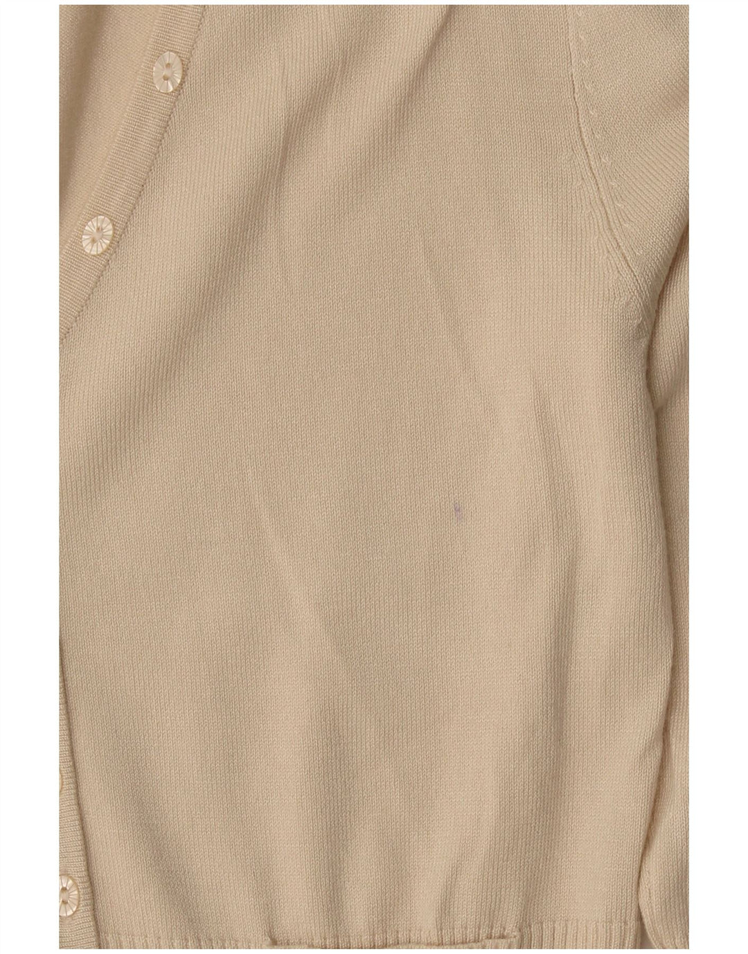 Maglione cardigan da donna John Lewis UK 10 piccolo in viscosa beige