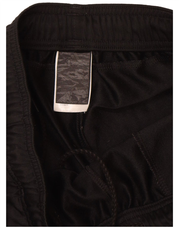 Pantaloni da tuta da uomo Adidas UK 38/40 Medium Nero Poliestere