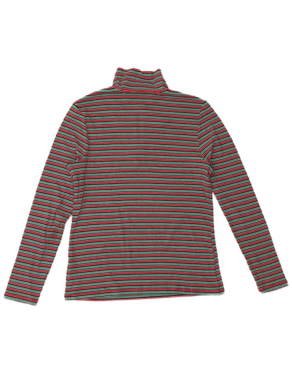 Marks & Spencer Top da donna a maniche lunghe UK 14 medio a righe multicolore