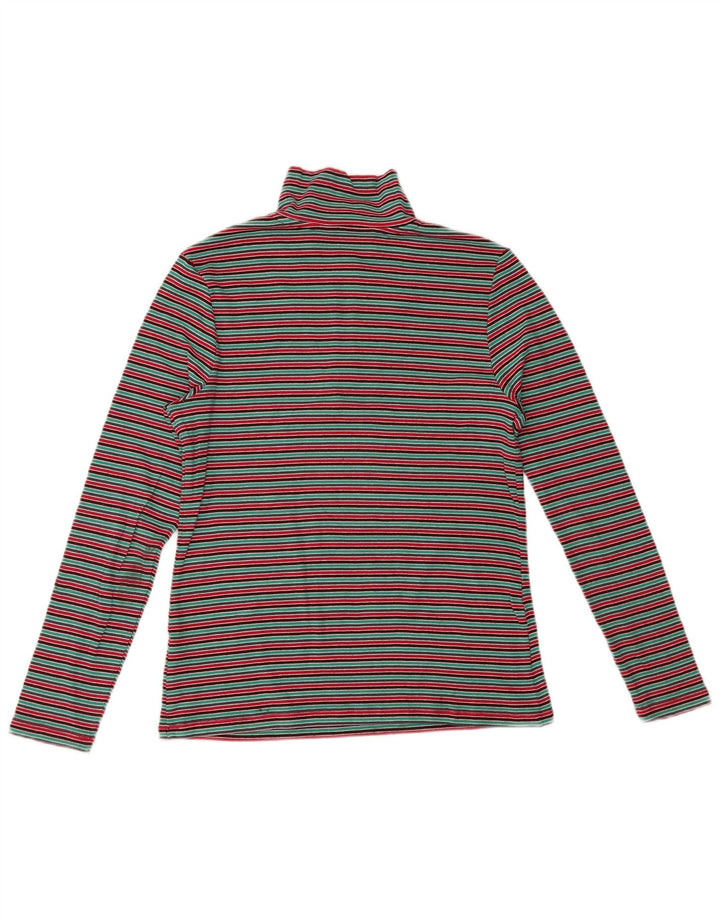 Marks & Spencer Top da donna a maniche lunghe UK 14 medio a righe multicolore