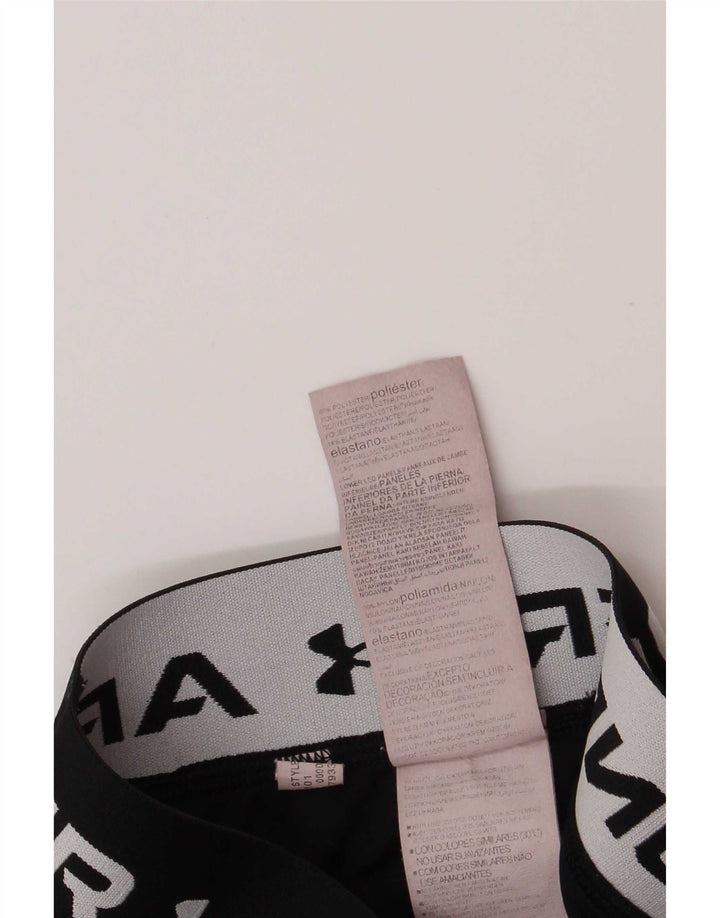 Leggings grafici Capri da donna Under Armour UK 4 XS poliestere nero