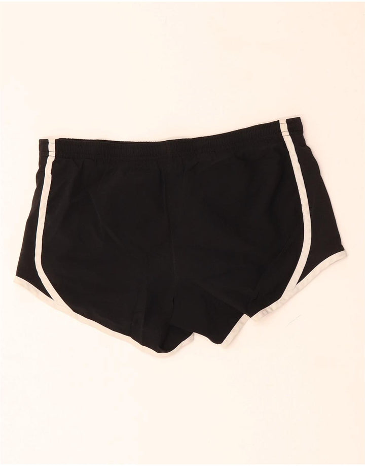 Pantaloncini sportivi NIKE da donna Dri Fit UK 12 medio nero poliestere
