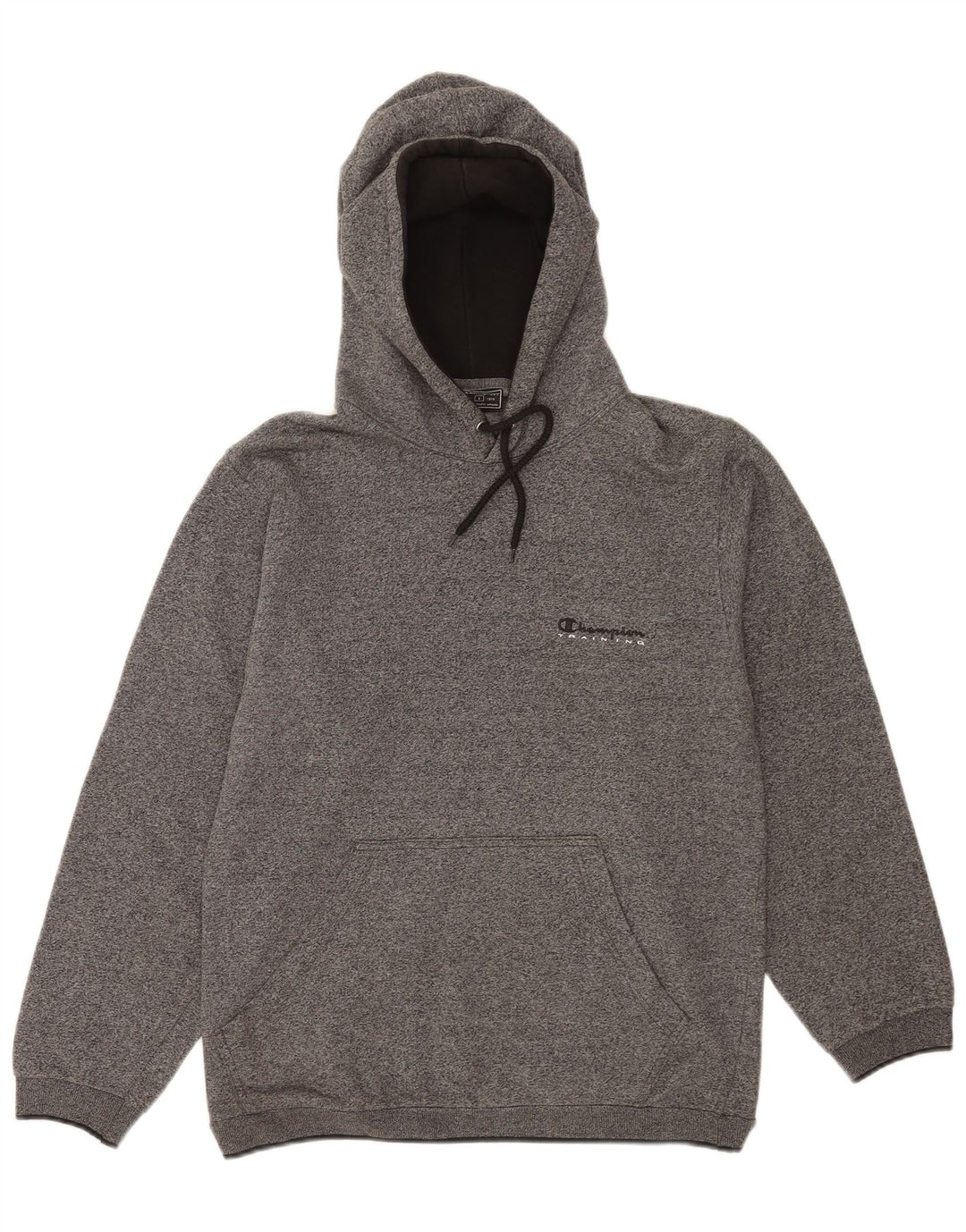 Maglione con cappuccio Champion da uomo vestibilità regolare, grande grigio screziato