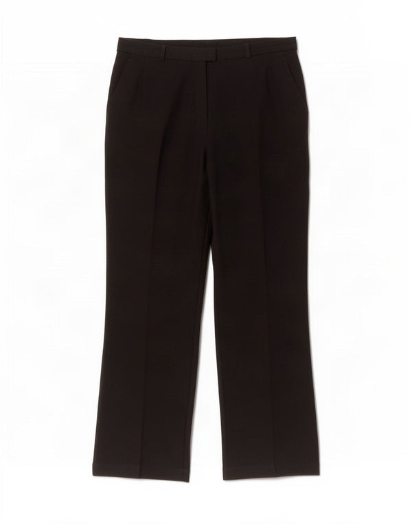 Pantaloni casual dritti da donna Marks & Spencer UK 18 XL W34 L30 Neri