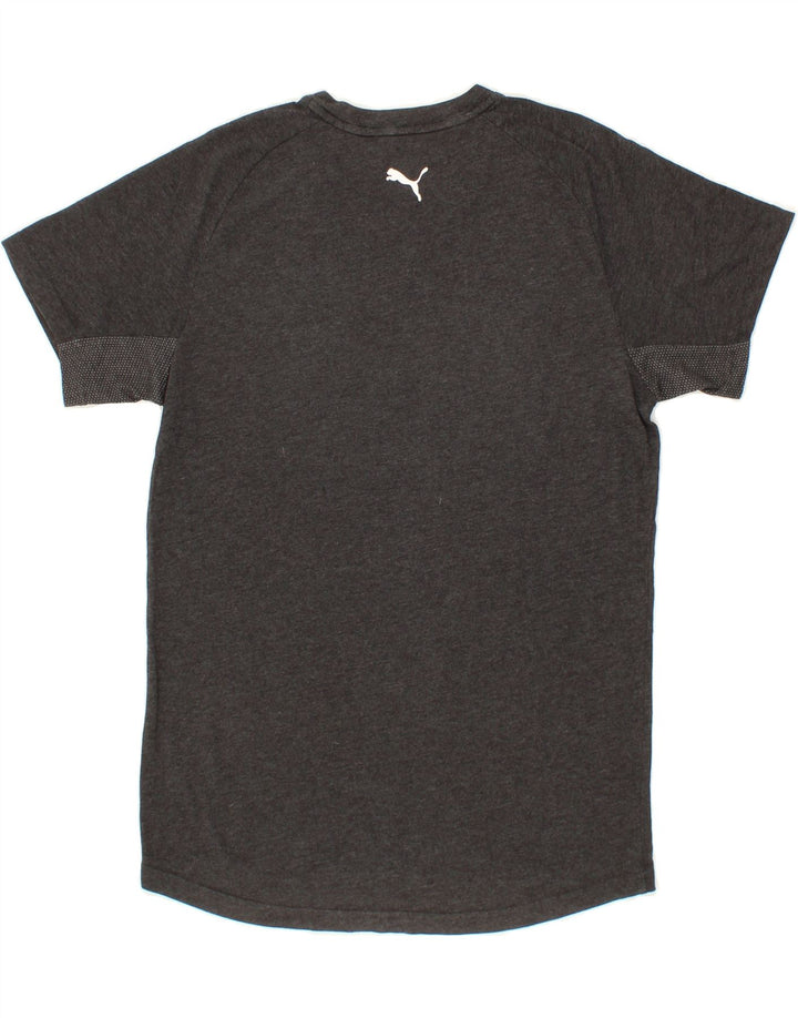 PUMA Mens Graphic T-Shirt Top Medium Grey Vintage Puma and Second-Hand Puma from Messina Hembry 