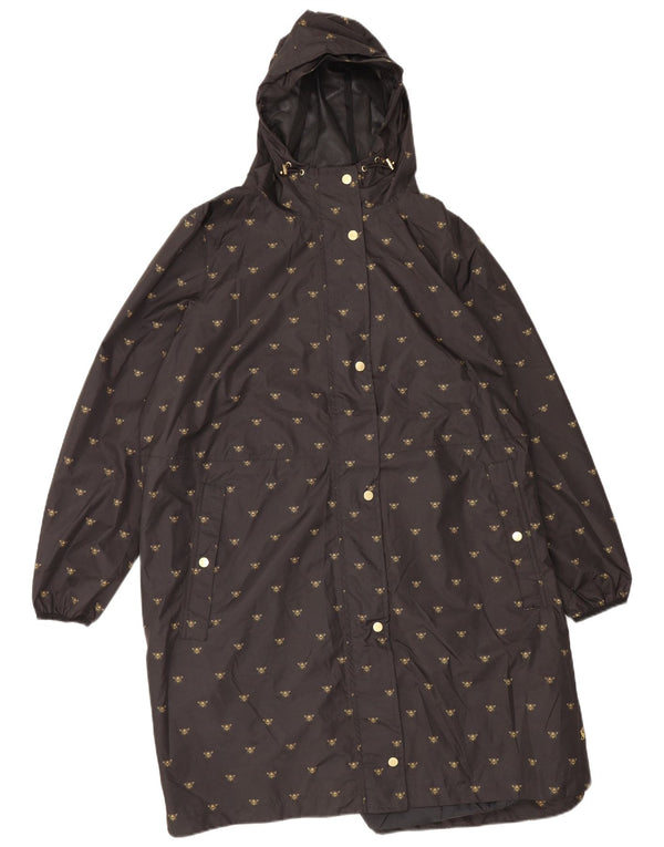 Impermeabile con cappuccio da donna Joules UK 20 2XL poliestere nero