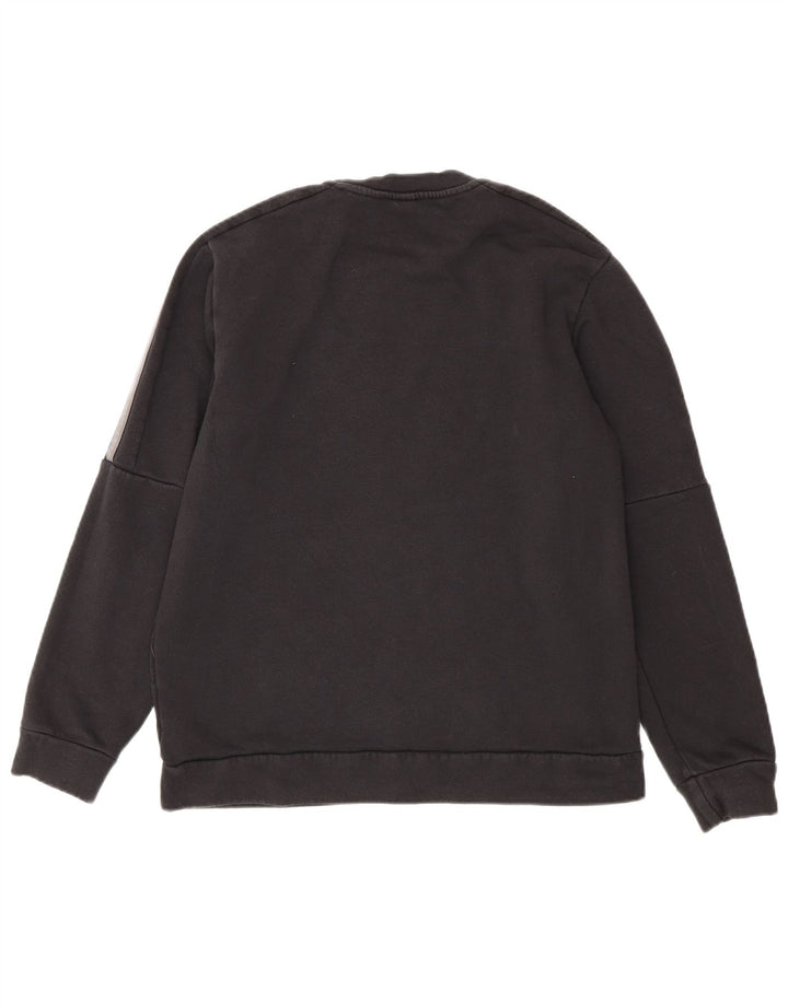 Felpa Adidas Uomo Maglione Medio Nero Cotone