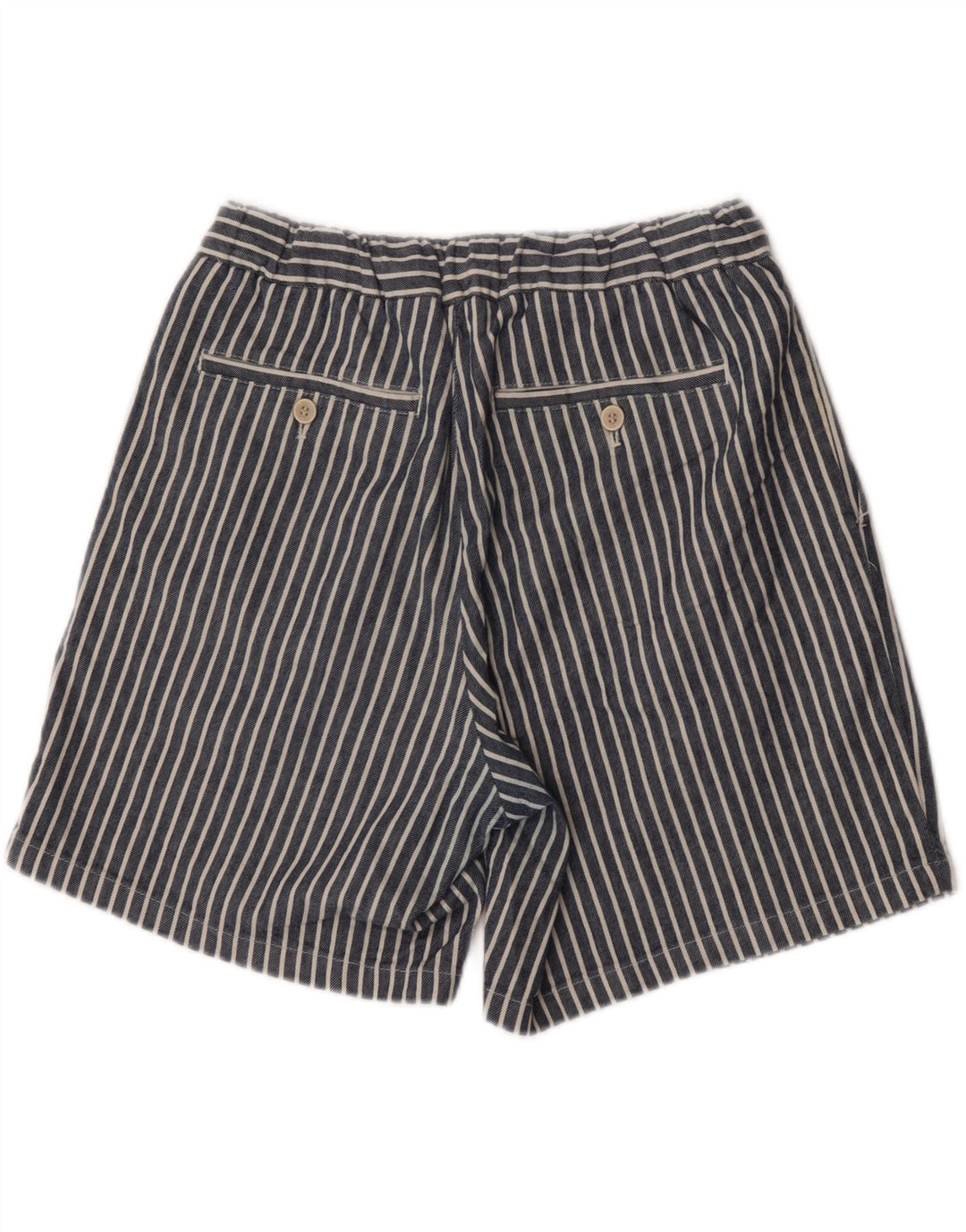 Pantaloncini sportivi da uomo Zara medi a righe blu navy