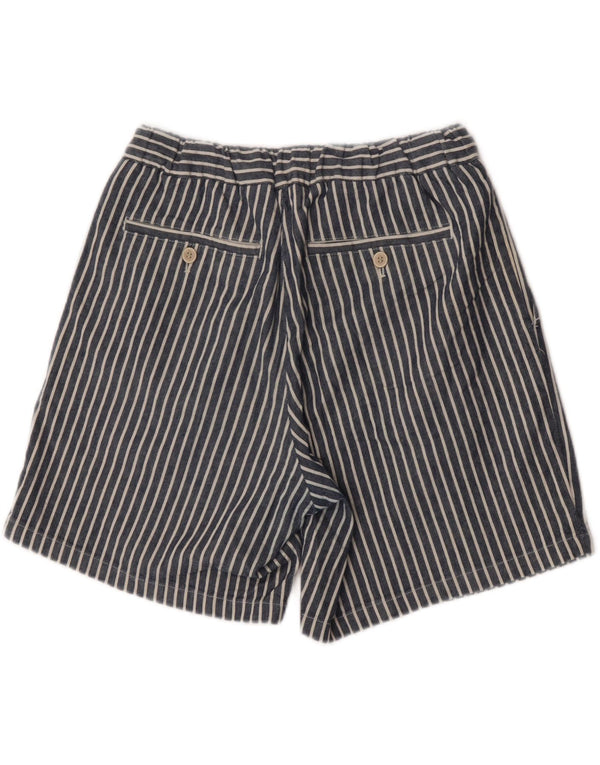 Pantaloncini sportivi da uomo Zara medi a righe blu navy