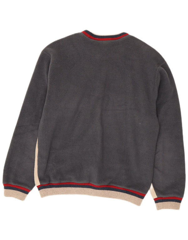 Maglione in pile grafico da uomo North Sails Large Beige Colourblock Poliestere