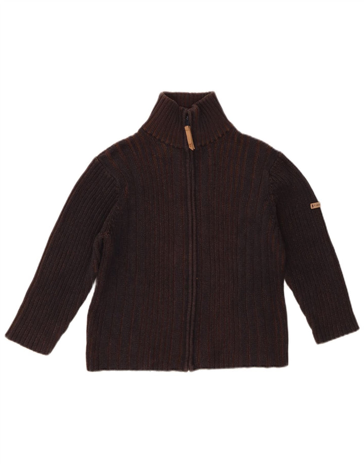 Maglione cardigan per ragazzi Timberland 7-8 anni in cotone blu navy