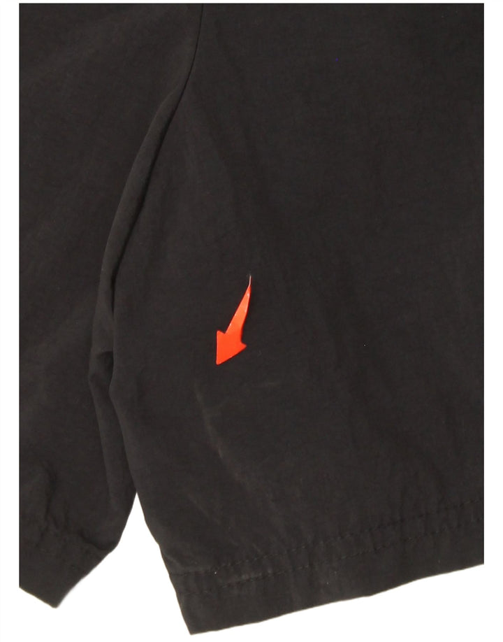 Pantaloncini da bagno Fila da uomo XL in nylon color block nero