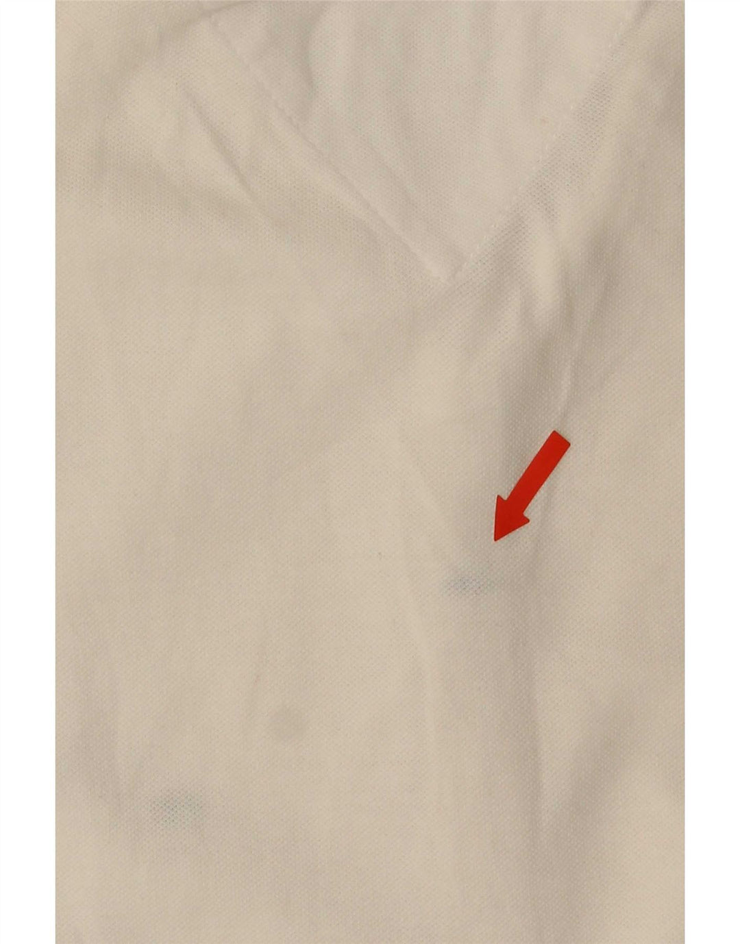 Polo da donna Tommy Hilfiger UK 12 cotone bianco medio
