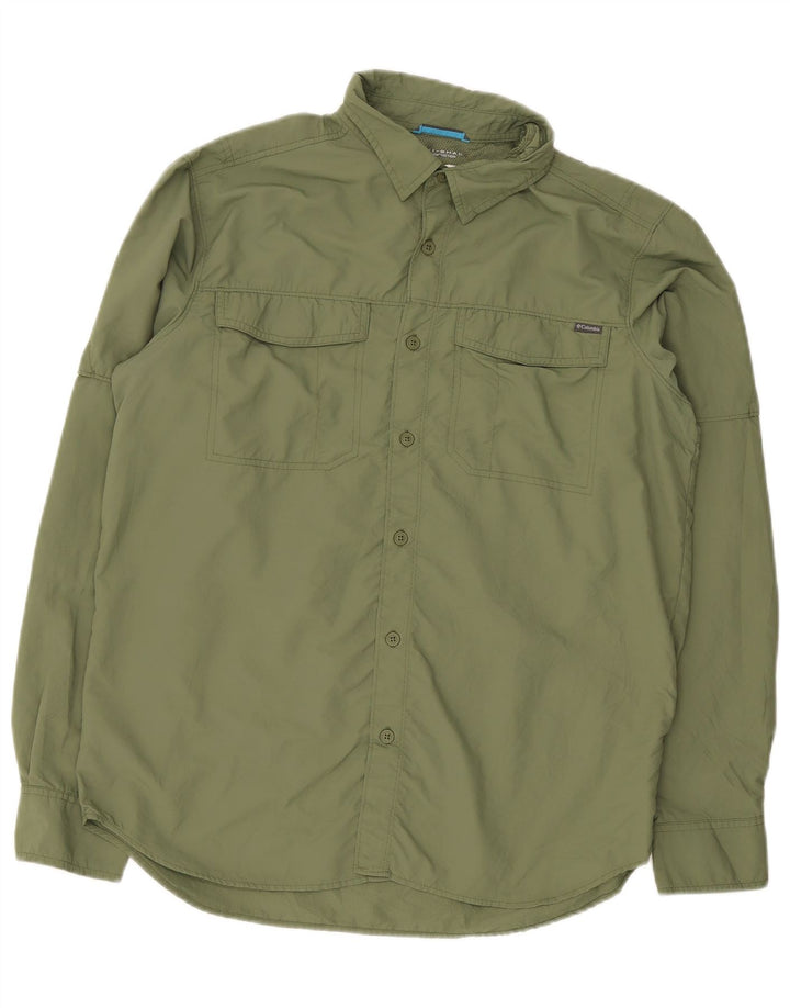 Camicia Columbia Omni-Shade da uomo medio kaki